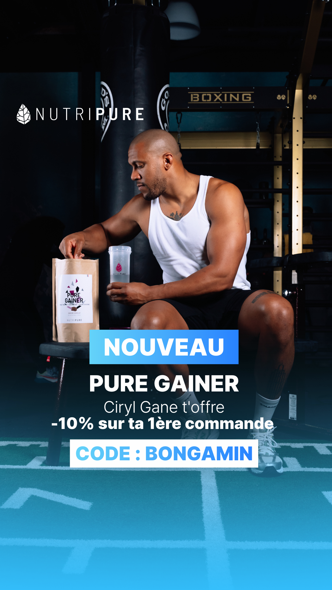 Ciryl Gane MMA Facebook ad