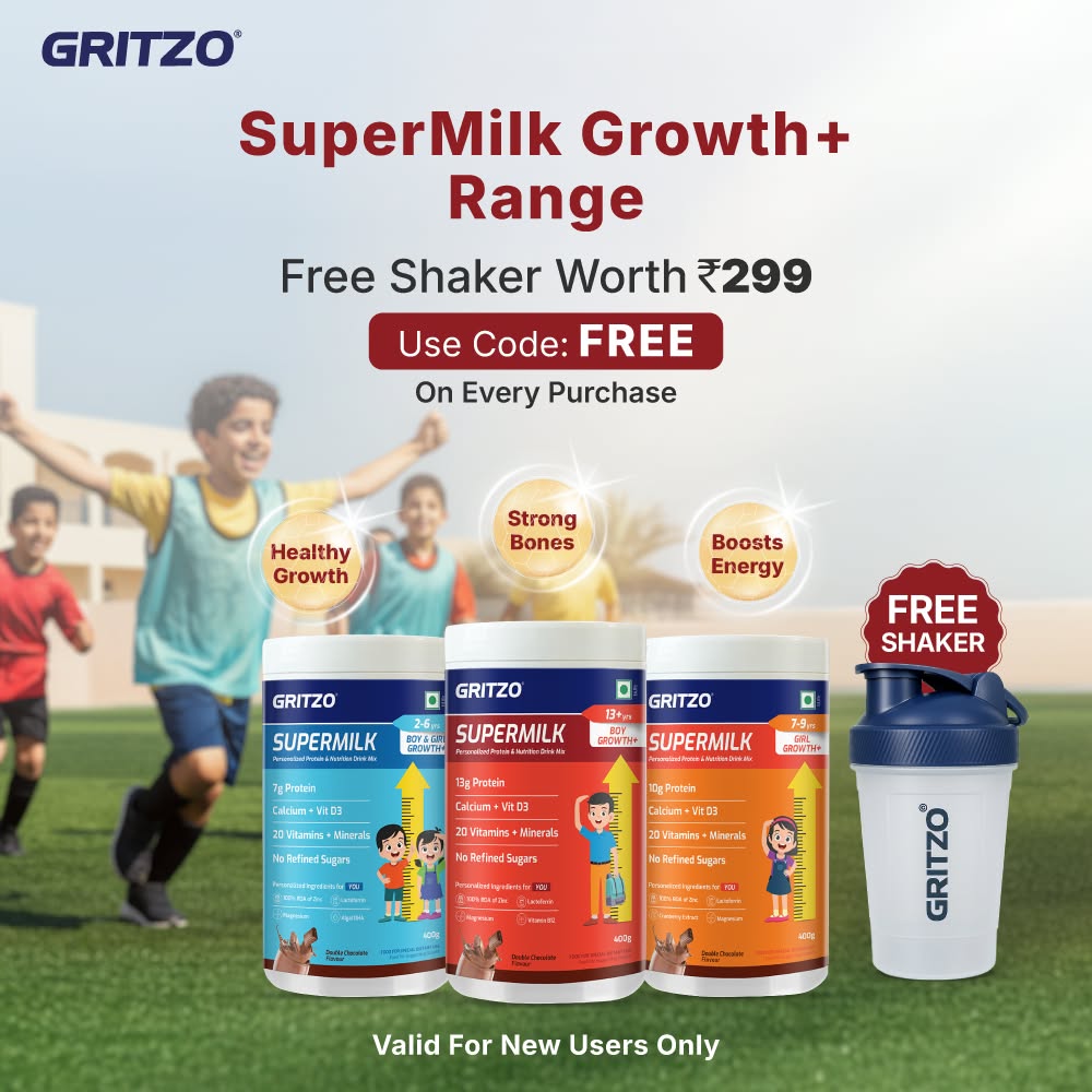 Gritzo SuperMilk Facebook ad