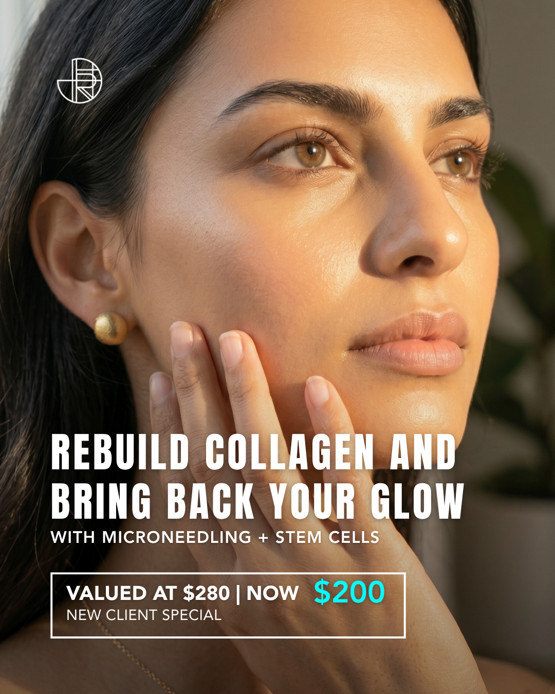 Redefine Studios Las Vegas Facebook ad: Tighten and Smooth Your Face