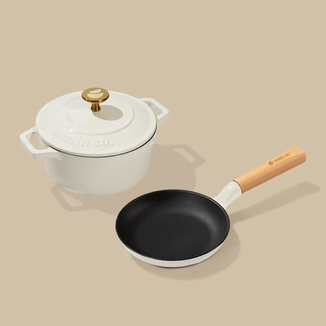 Cumin Co. Facebook ad: This Anniversary, give her a cookware set as…