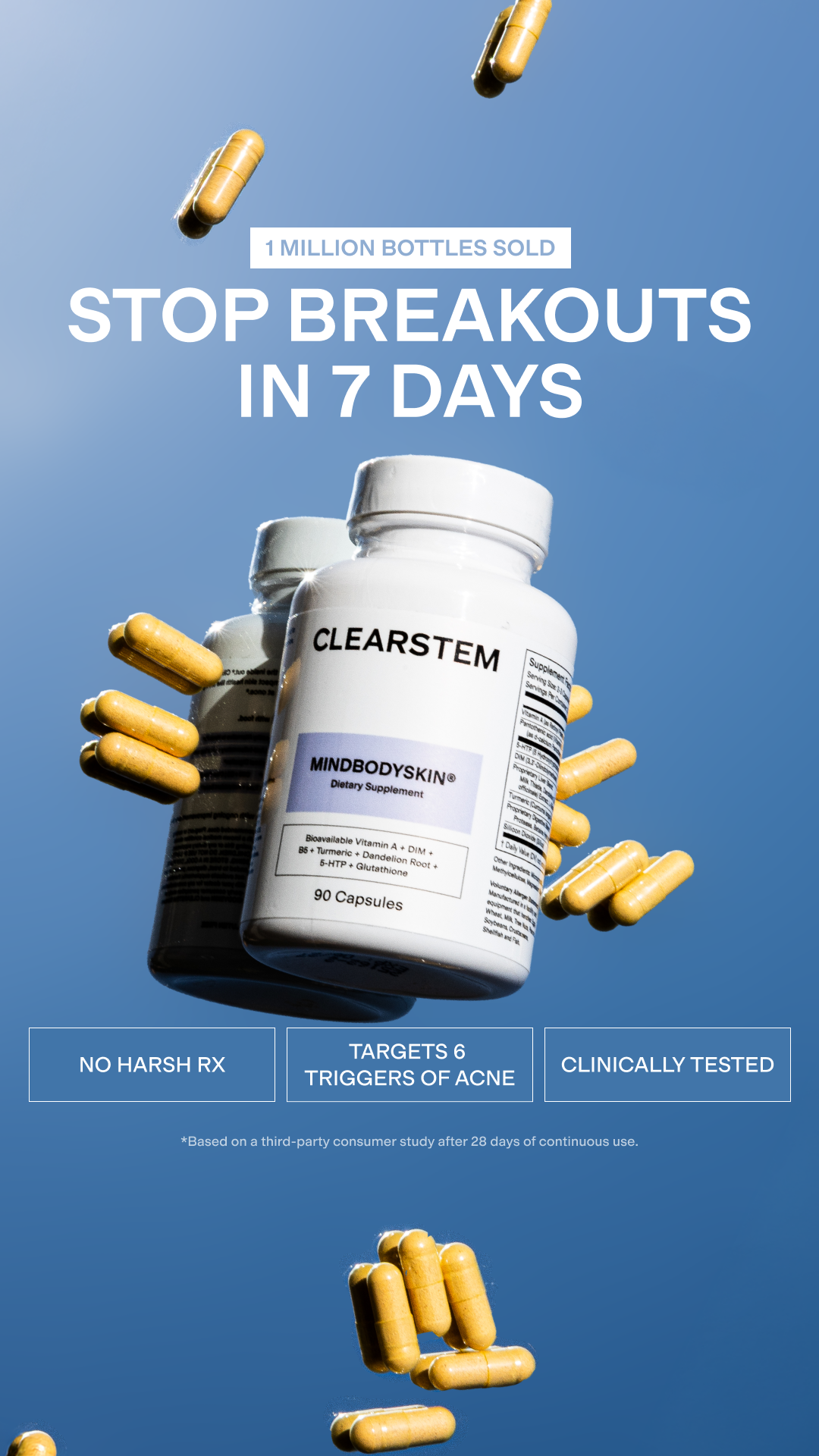 CLEARSTEM Skincare Facebook ad