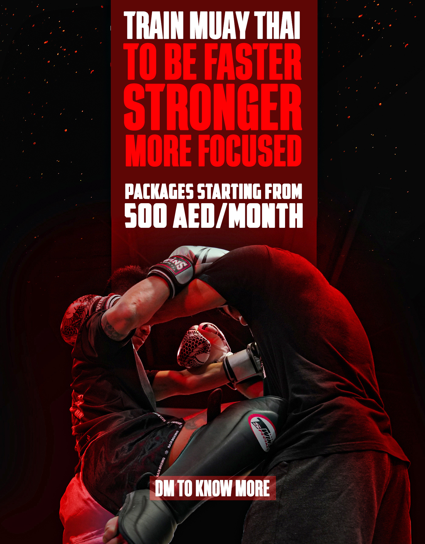 TKO Muay Thai Facebook ad from Dec 24, 2025