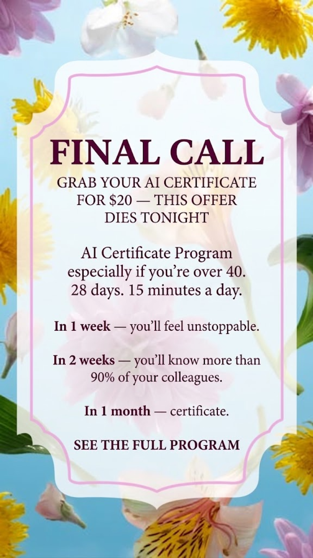 Coursiv Facebook ad