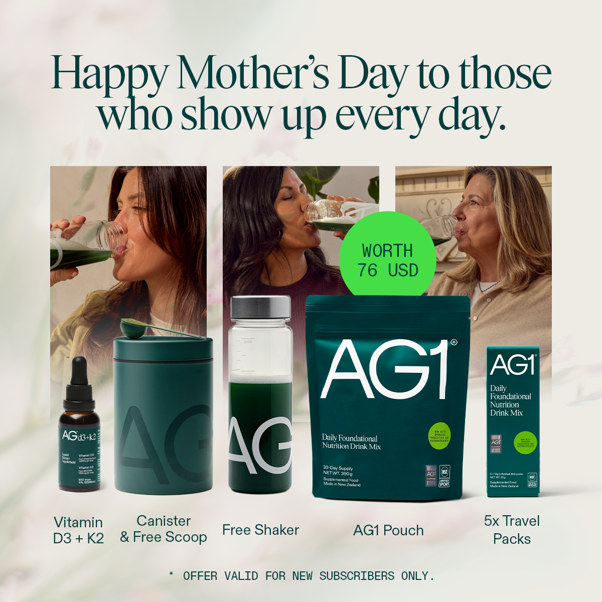 AG1 by Athletic Greens Facebook ad