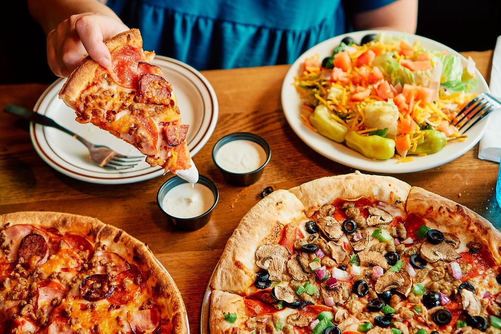 Hideaway Pizza Facebook ad: Hideaway Pizza is for Dinner Tonight!