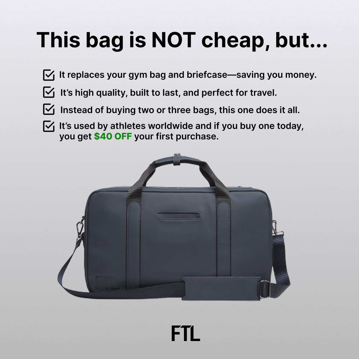FTL Facebook ad