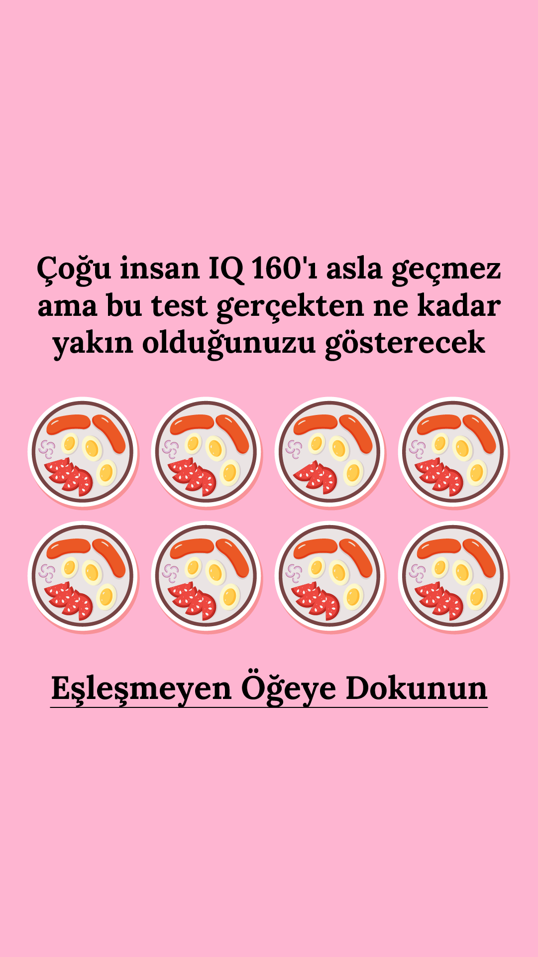 Zeka Testi Facebook ad: 30 soruyu cevapla ve sonucunu öğren