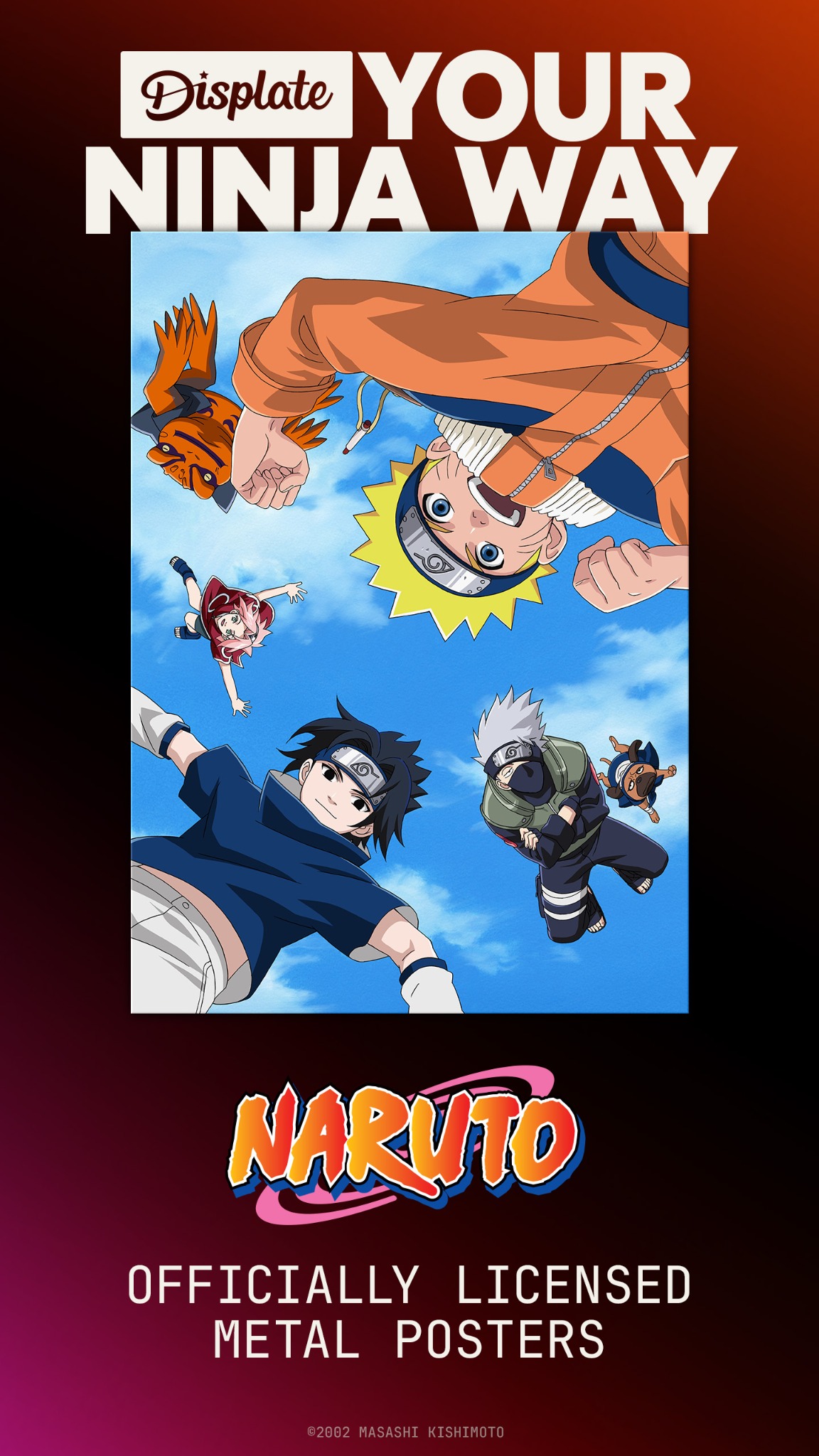 Displate Facebook ad