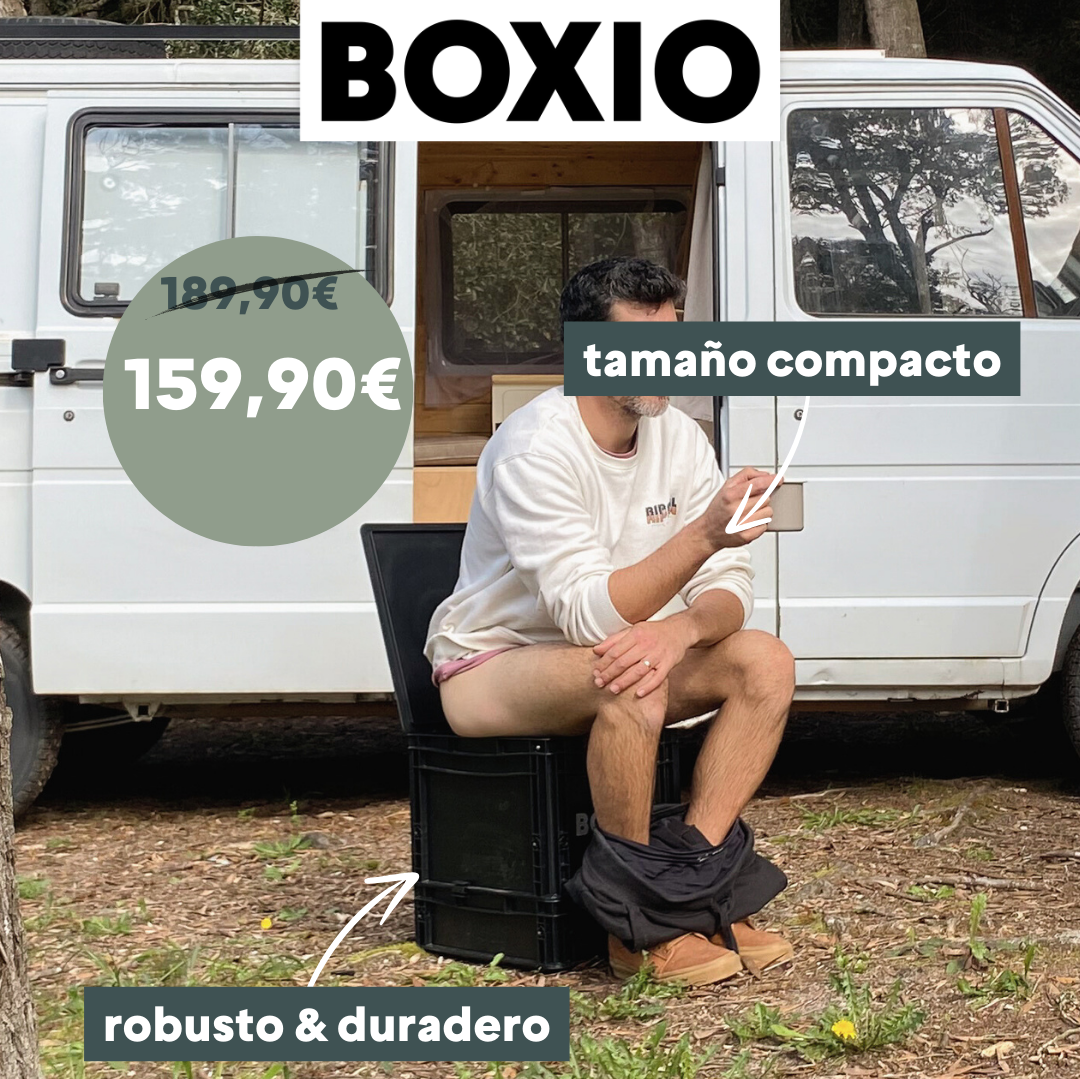 BOXIO España Facebook ad from Jul 24, 2025