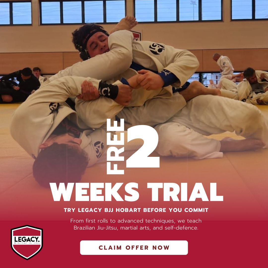 Legacy BJJ Hobart Facebook ad