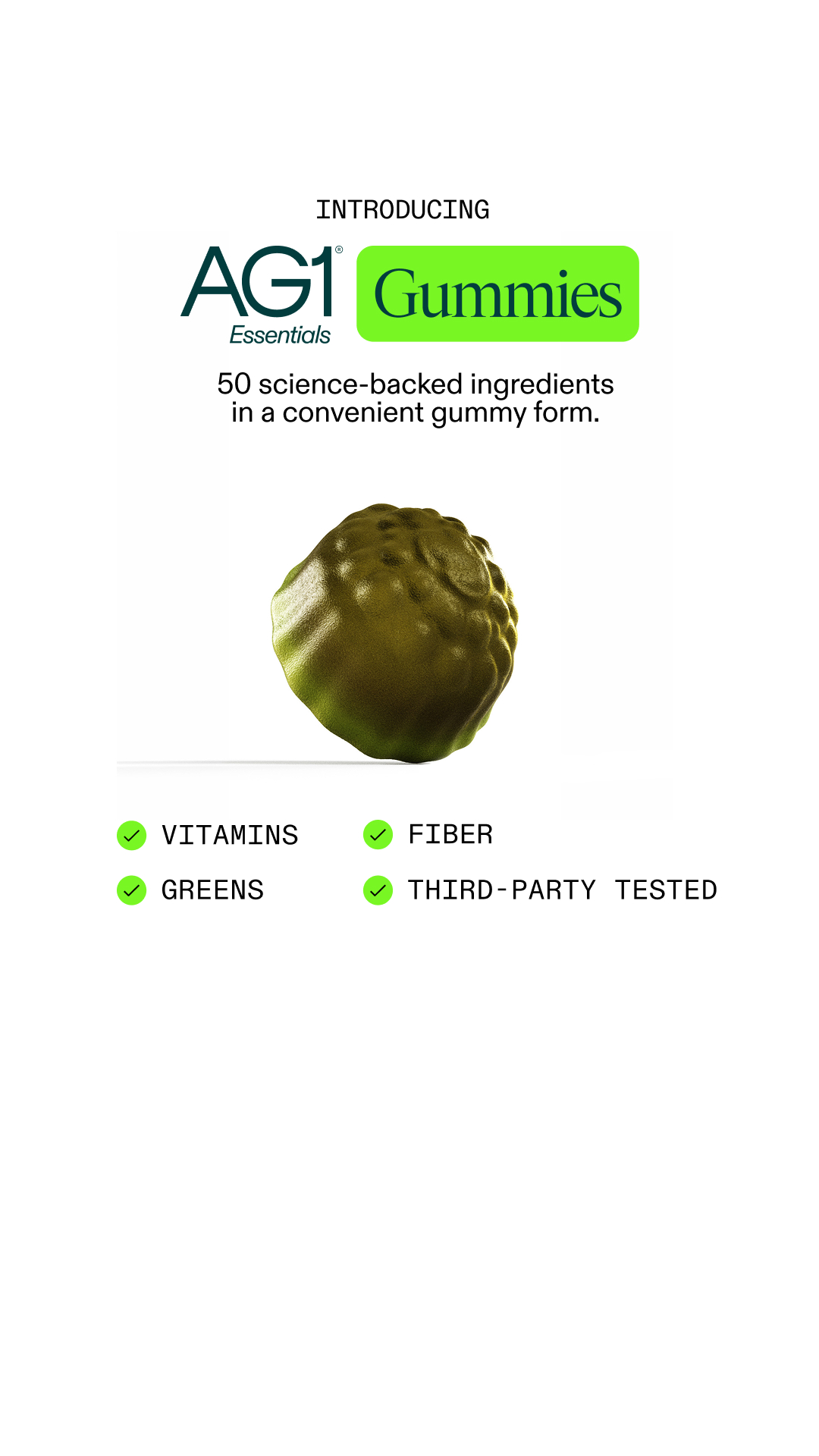 AG1 by Athletic Greens Facebook ad
