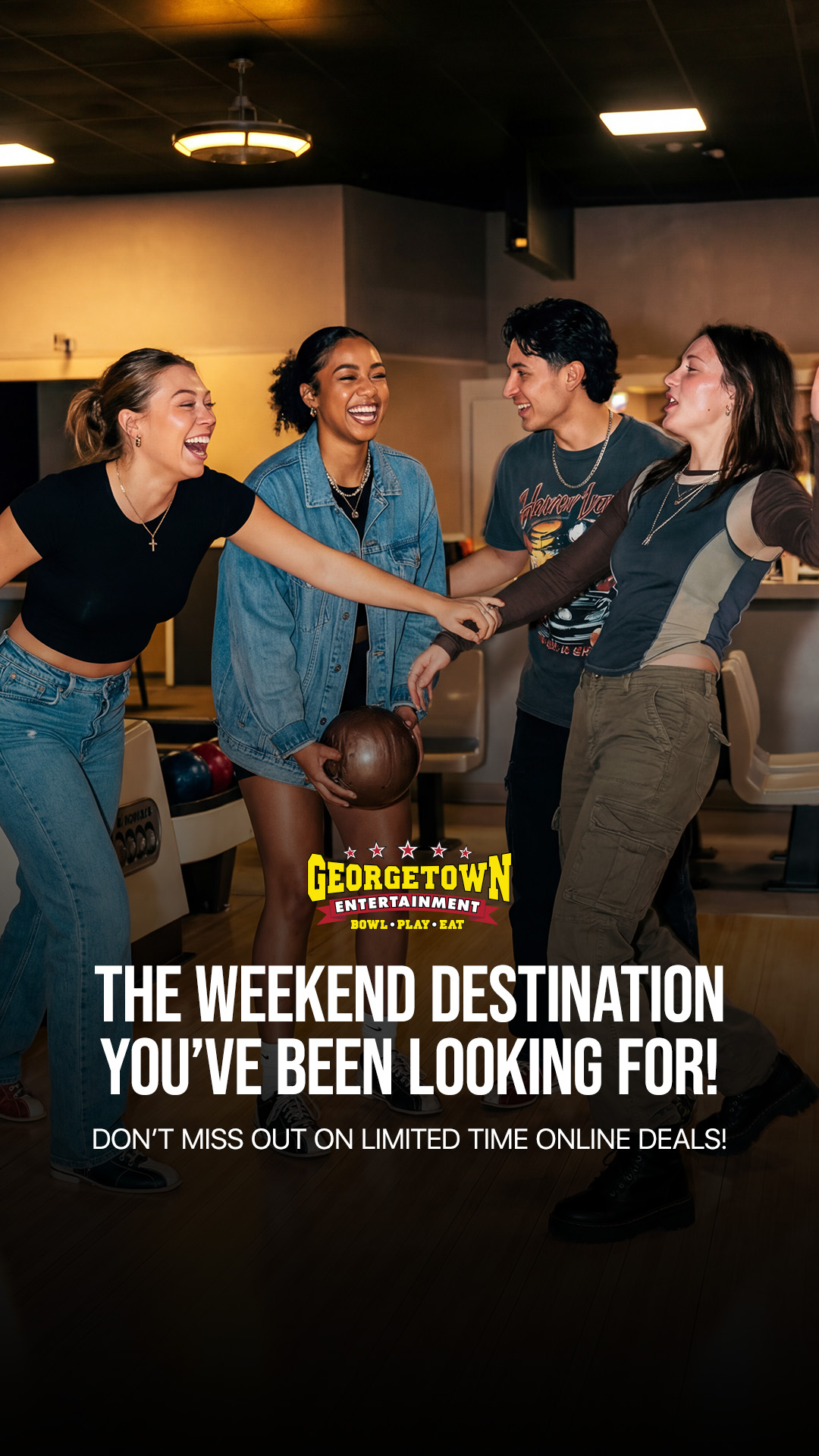 Georgetown Entertainment Facebook ad from Feb 24, 2026
