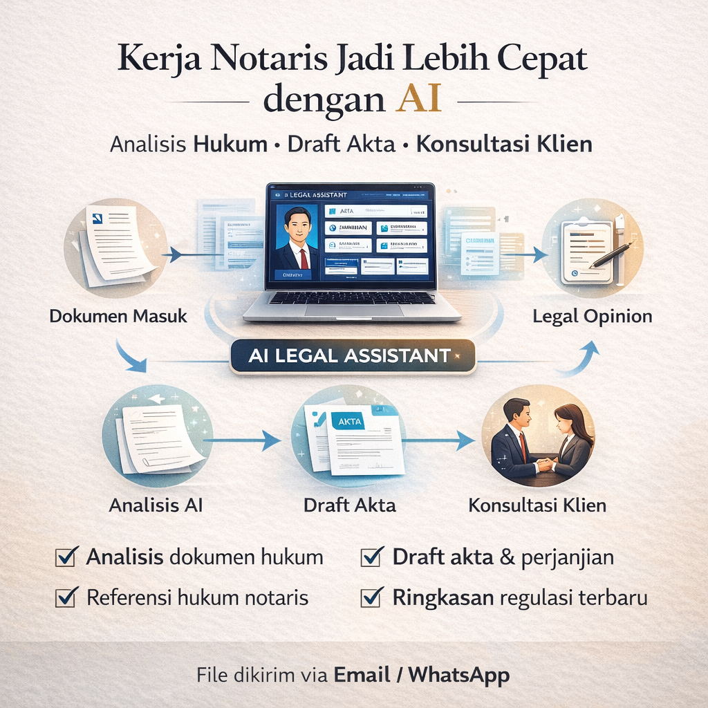 Mesin AI Facebook ad: AI NOTARIS PPAT