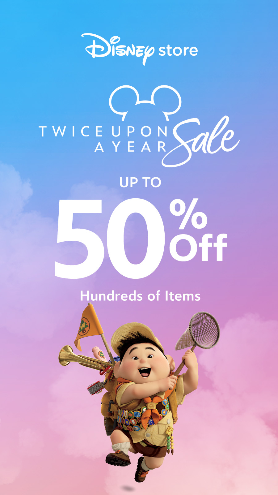 Disney Store Facebook ad