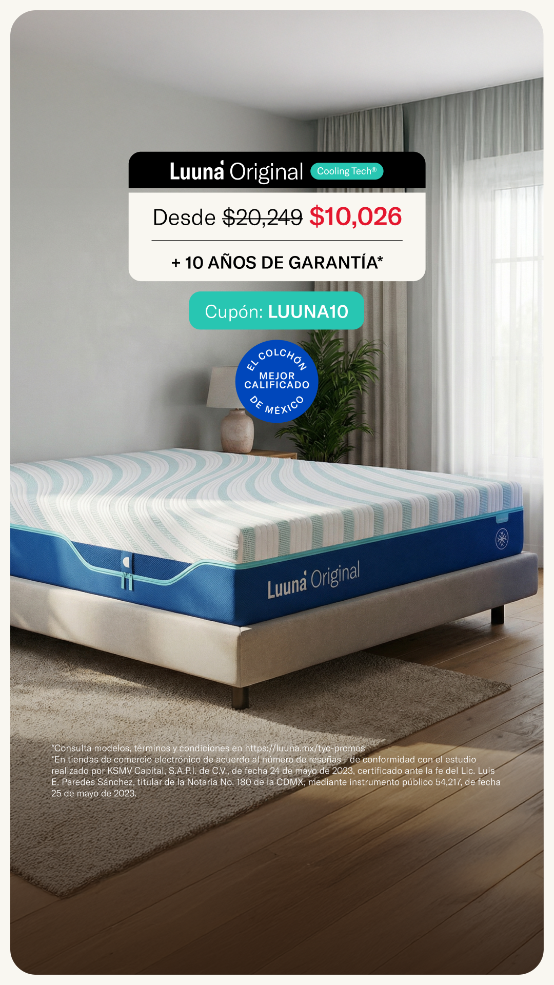 Luuna Facebook ad from Jul 31, 2026