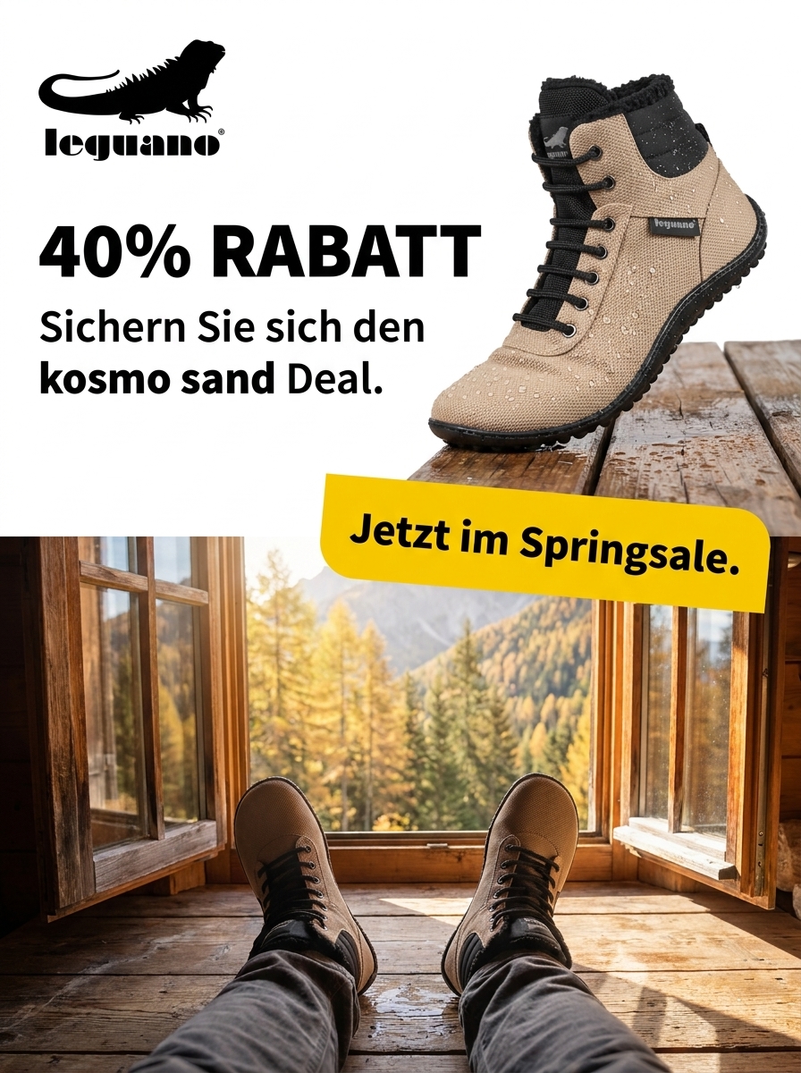 leguano Barfußschuhe Facebook ad