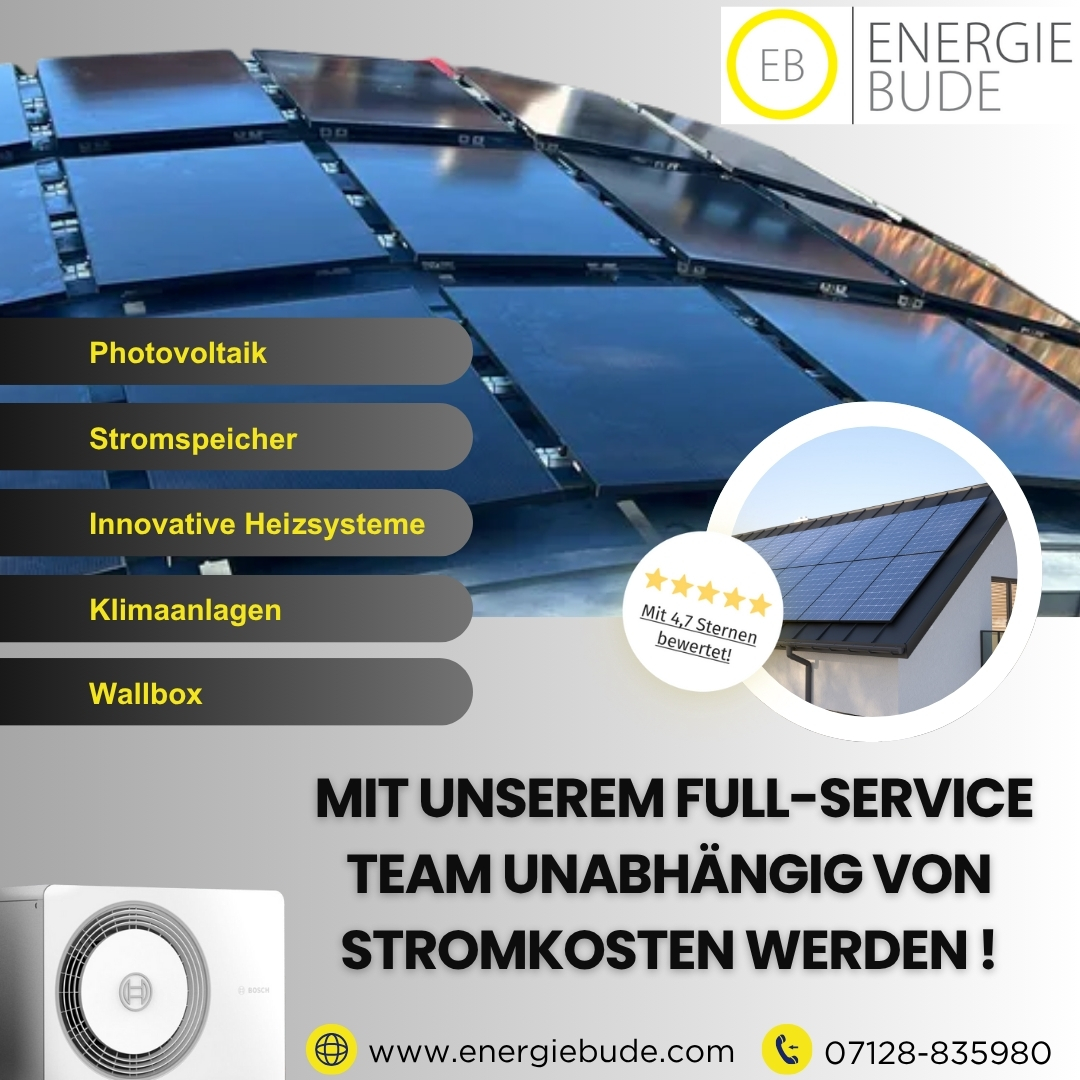 ENERGIEBUDE Facebook ad from Oct 21, 2025