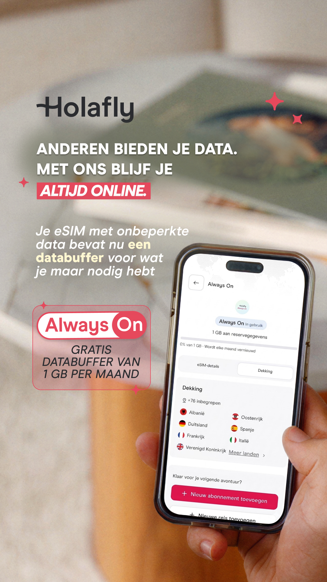 Holafly - English Facebook ad