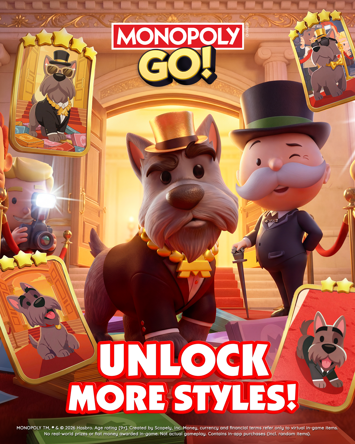 Monopoly GO Facebook ad