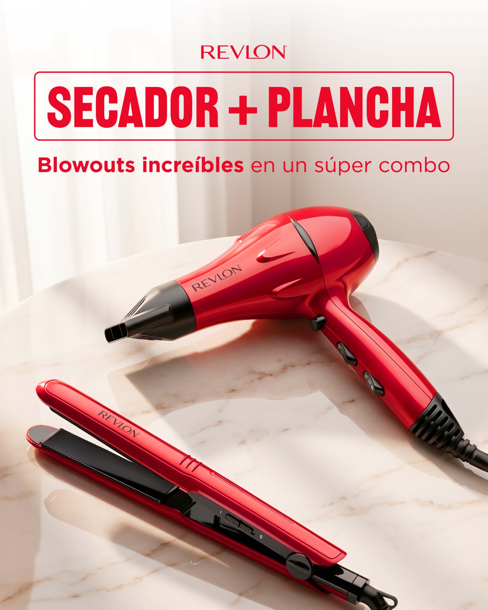 Revlon Hair Tools Latam Facebook ad