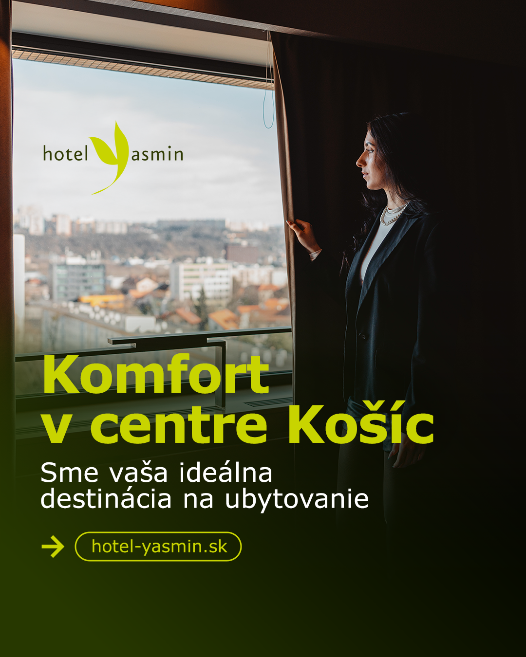 Hotel Yasmin ****, Košice Facebook ad from Apr 17, 2025