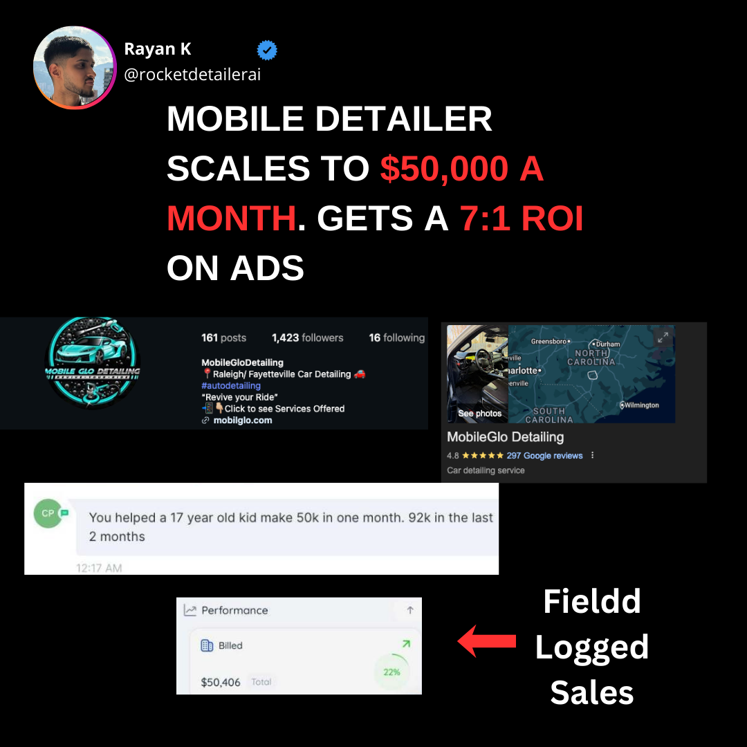 Rocket Detailer Facebook ad
