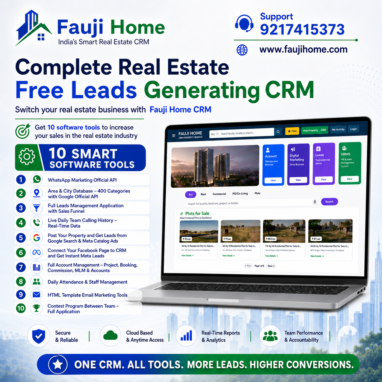 Fauji Home Facebook ad