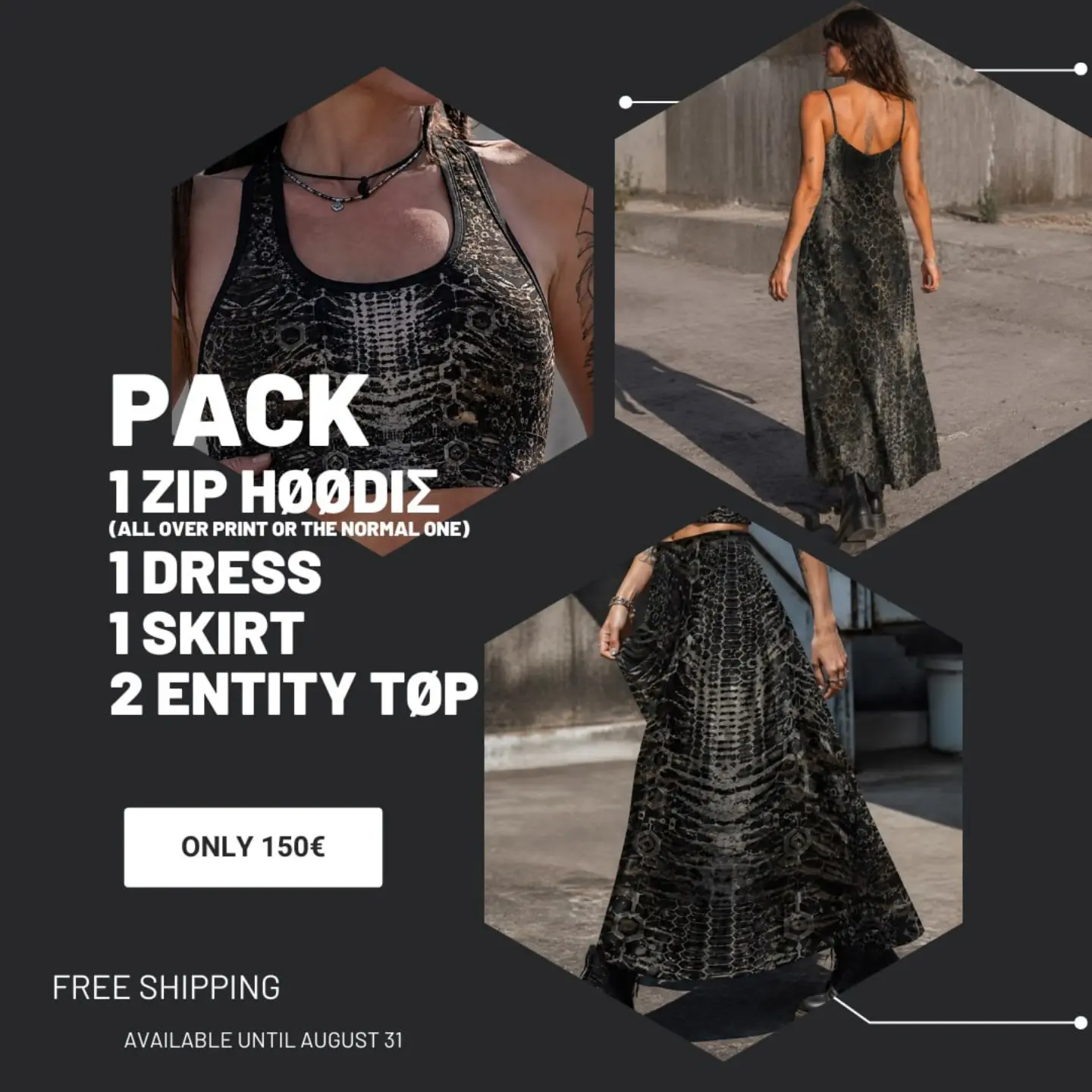 fractal.alternative_clothing Facebook ad: Custom packs are available by request