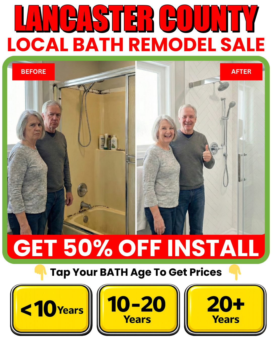 PJ Fitzpatrick  - Bath Remodel Facebook ad