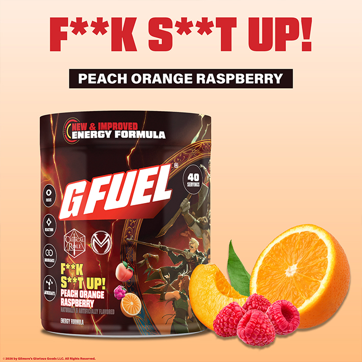 G FUEL Facebook ad