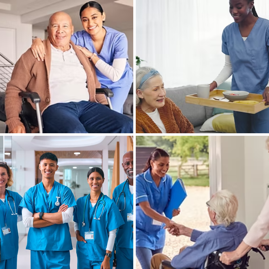 Easy Company Home Health and Medical Staffing Facebook ad: Get A Free Personalized Care Estimate In 2 Minutes!