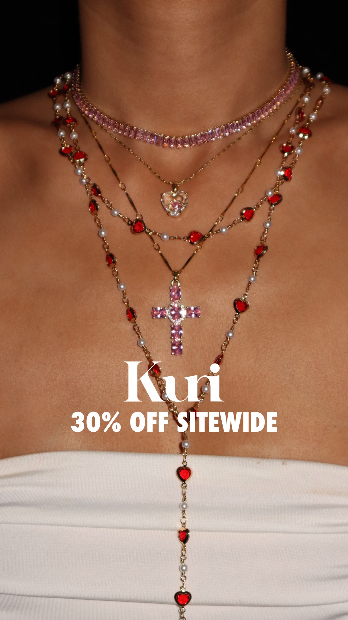 Kuri jewelry Facebook ad