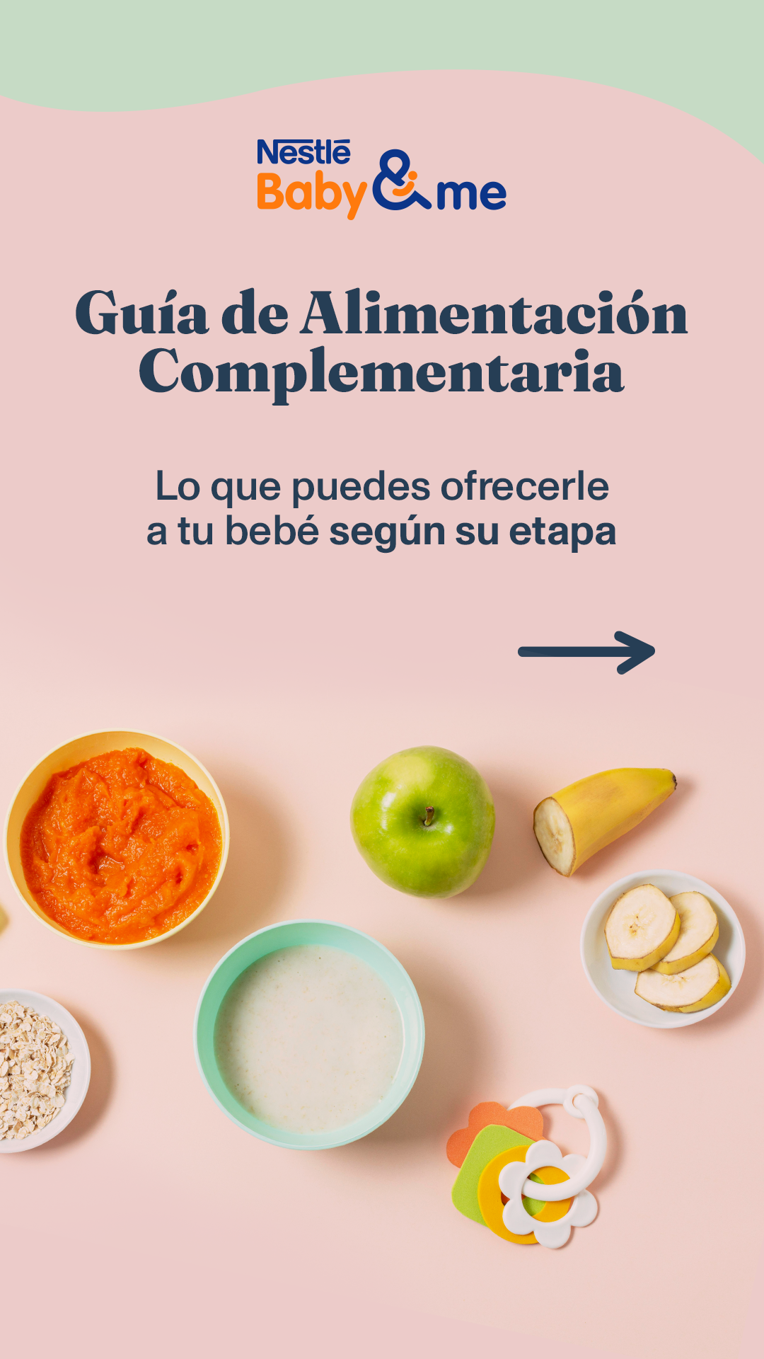 Nestlé Baby & me España Facebook ad from Jul 1, 2026