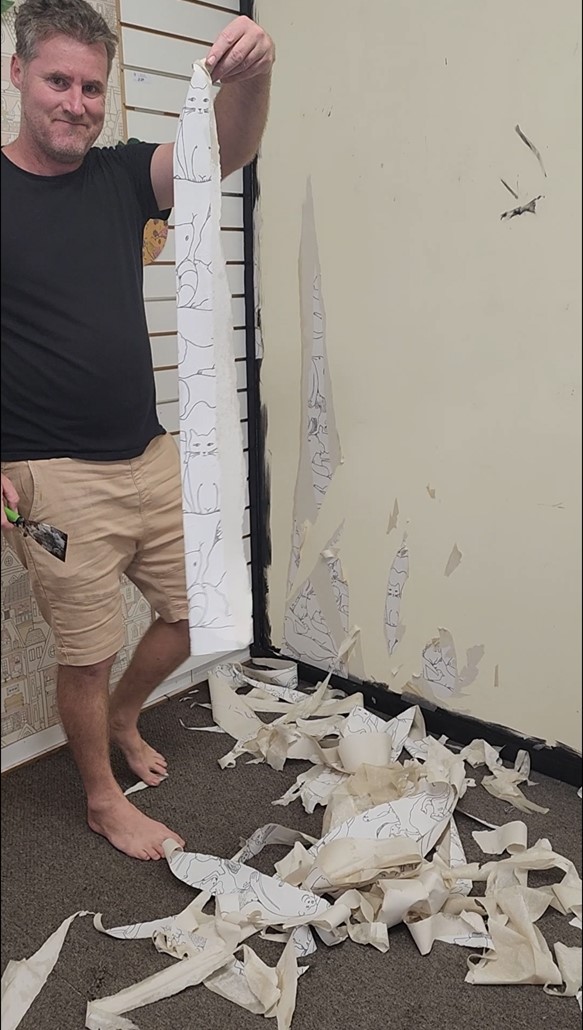 The Wallpaper Guy Facebook ad