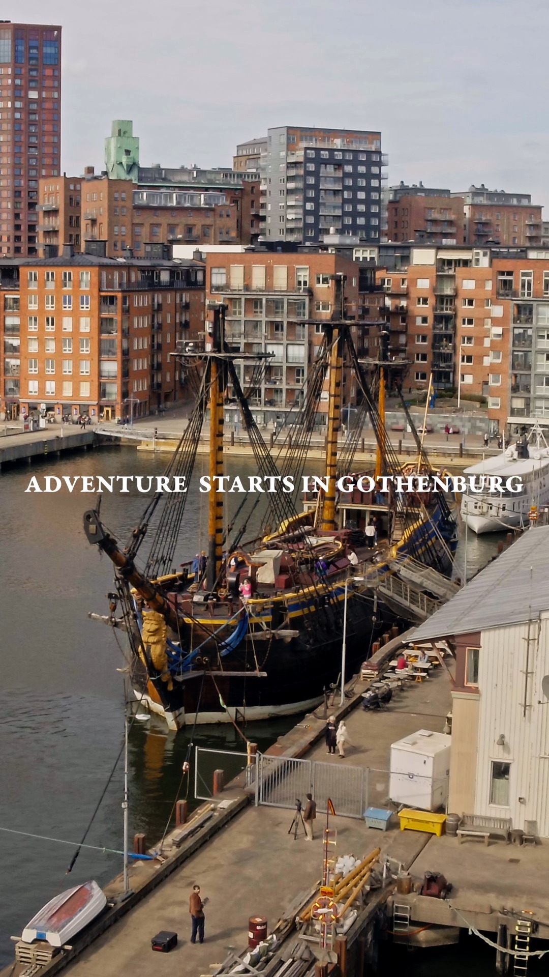 Götheborg of Sweden Facebook ad: The adventure starts here!