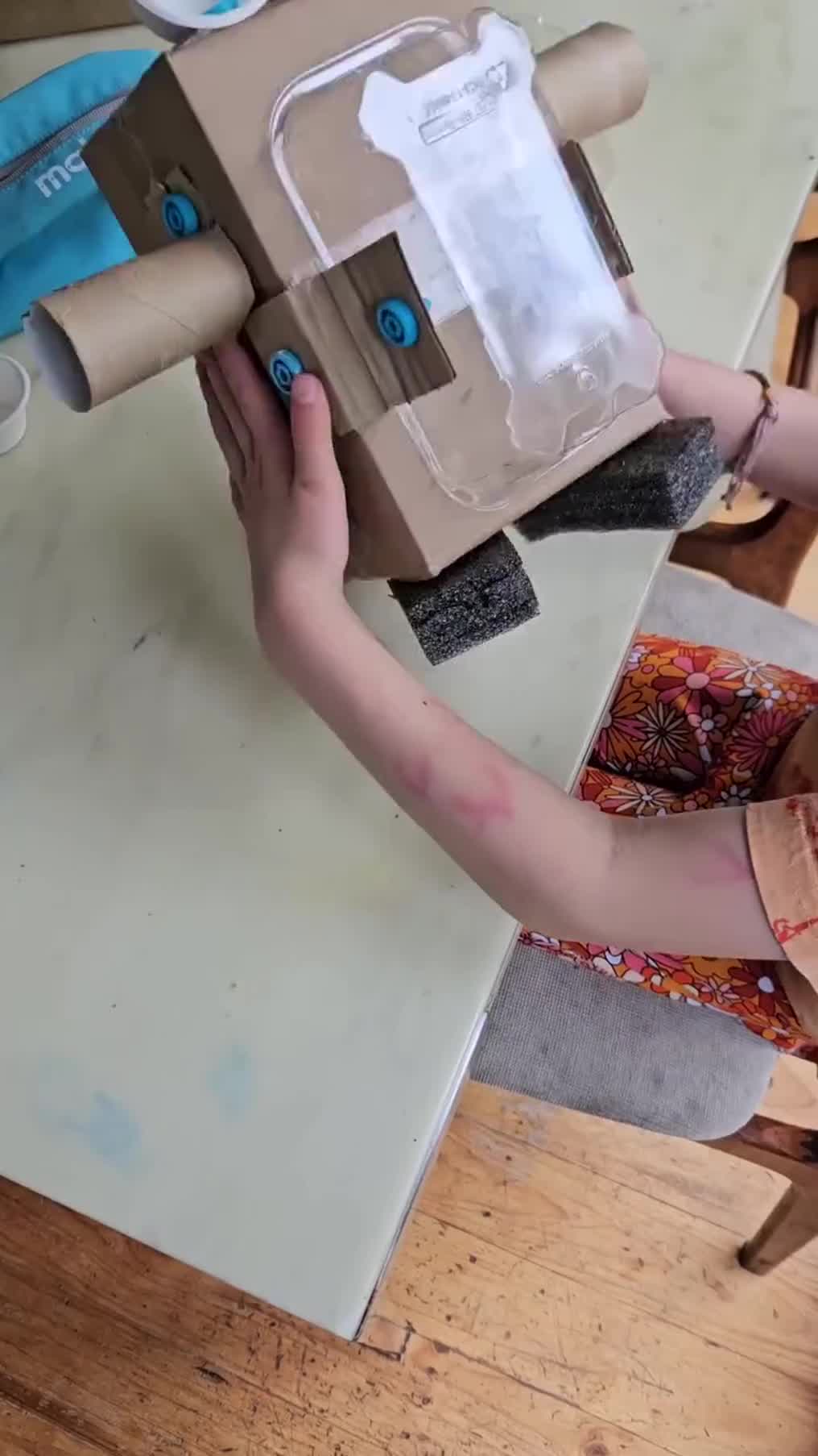 Makedo Facebook ad: Tools. For Kids. For Cardboard