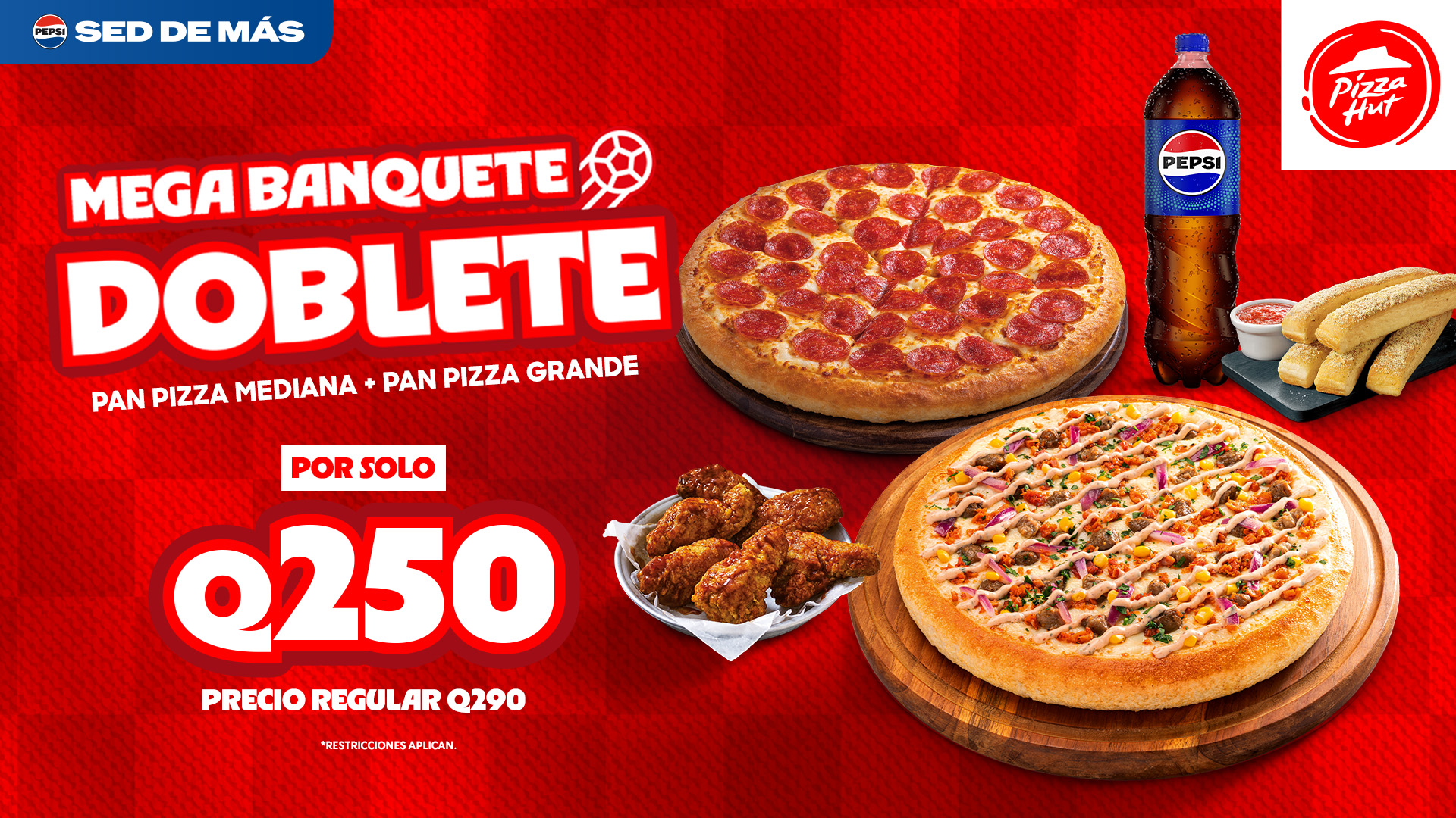 Pizza Hut Guatemala Facebook ad