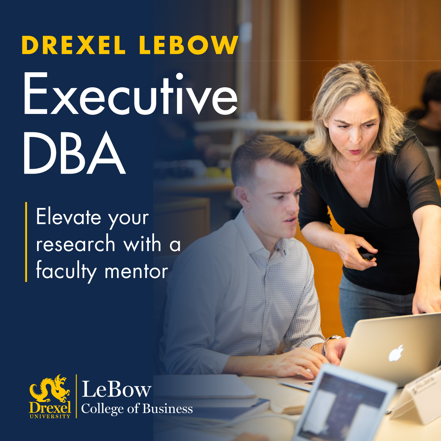 LeBow College of Business - Drexel University Facebook ad: R1 Research University