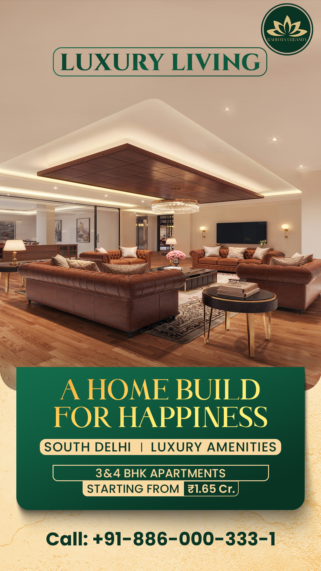 Radhaya Urbanity Facebook ad from Jul 25, 2026