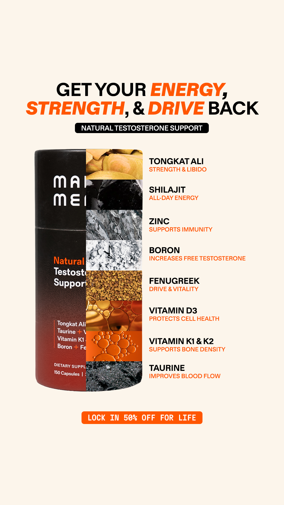 Mars Men Facebook ad