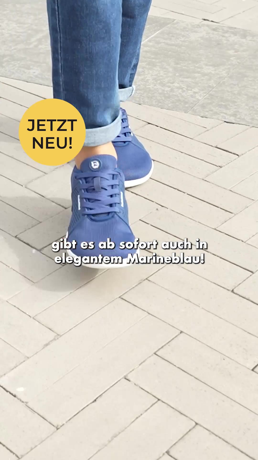 Freiluftkind Facebook ad: Stilvoll schmerzfrei, mit dem neuen Hokkaido in Marineblau