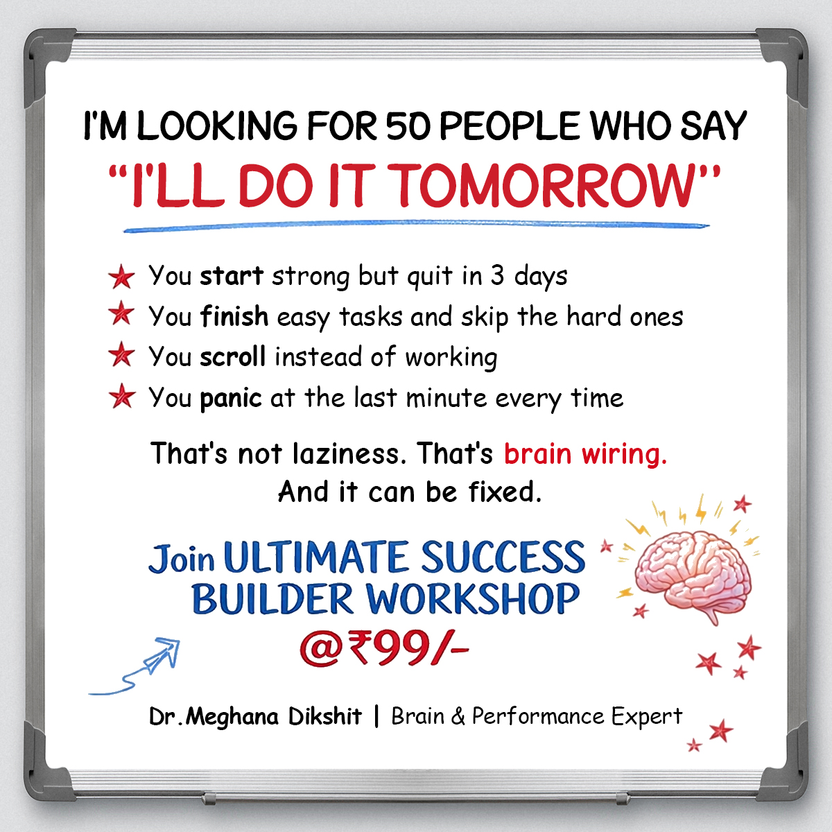 Success Gyan India SG Facebook ad: Rewire Your Brain. Transform Your Life.