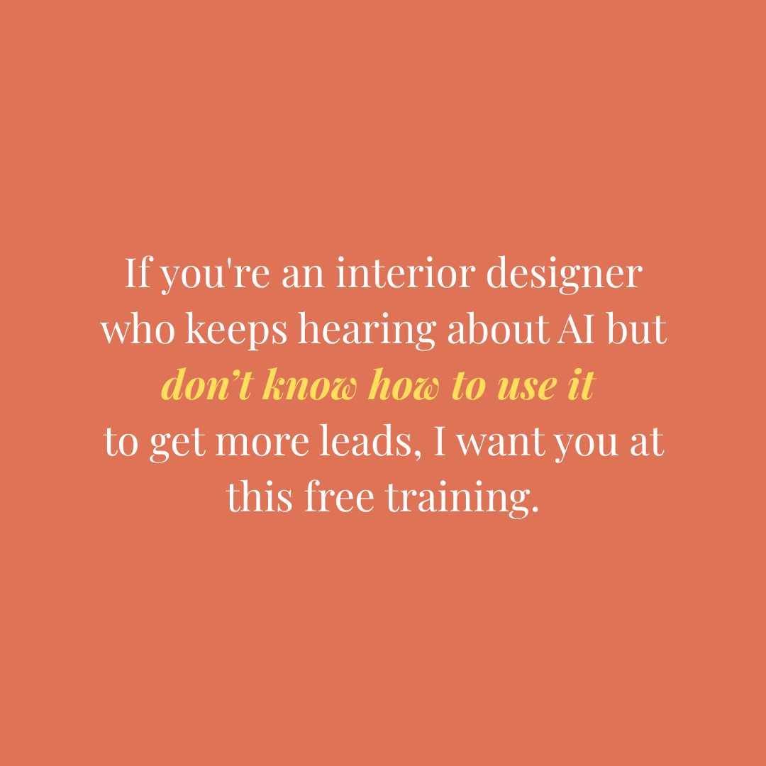 Salimah Mamdani Facebook ad: FREE Workshop for Interior Designers