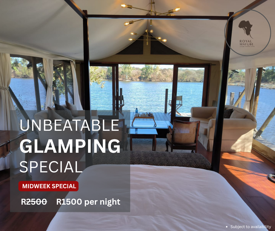 Royal Mafube Luxury Tented Lodge Facebook ad: Luxury Tent