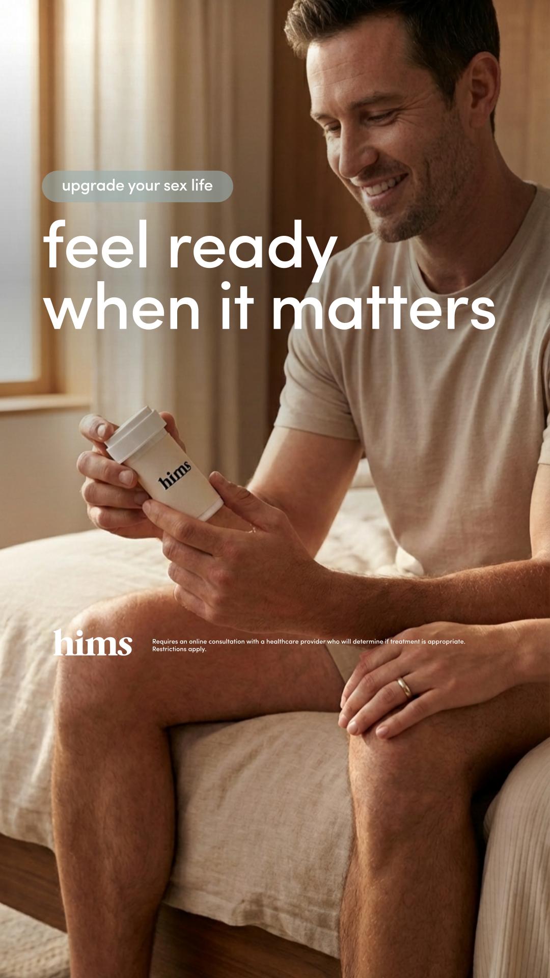 hims Facebook ad