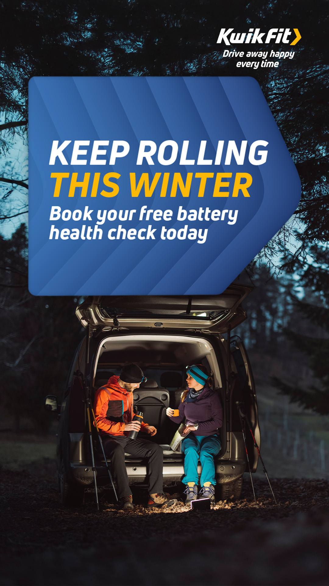 Kwik Fit Facebook ad from Nov 28, 2025