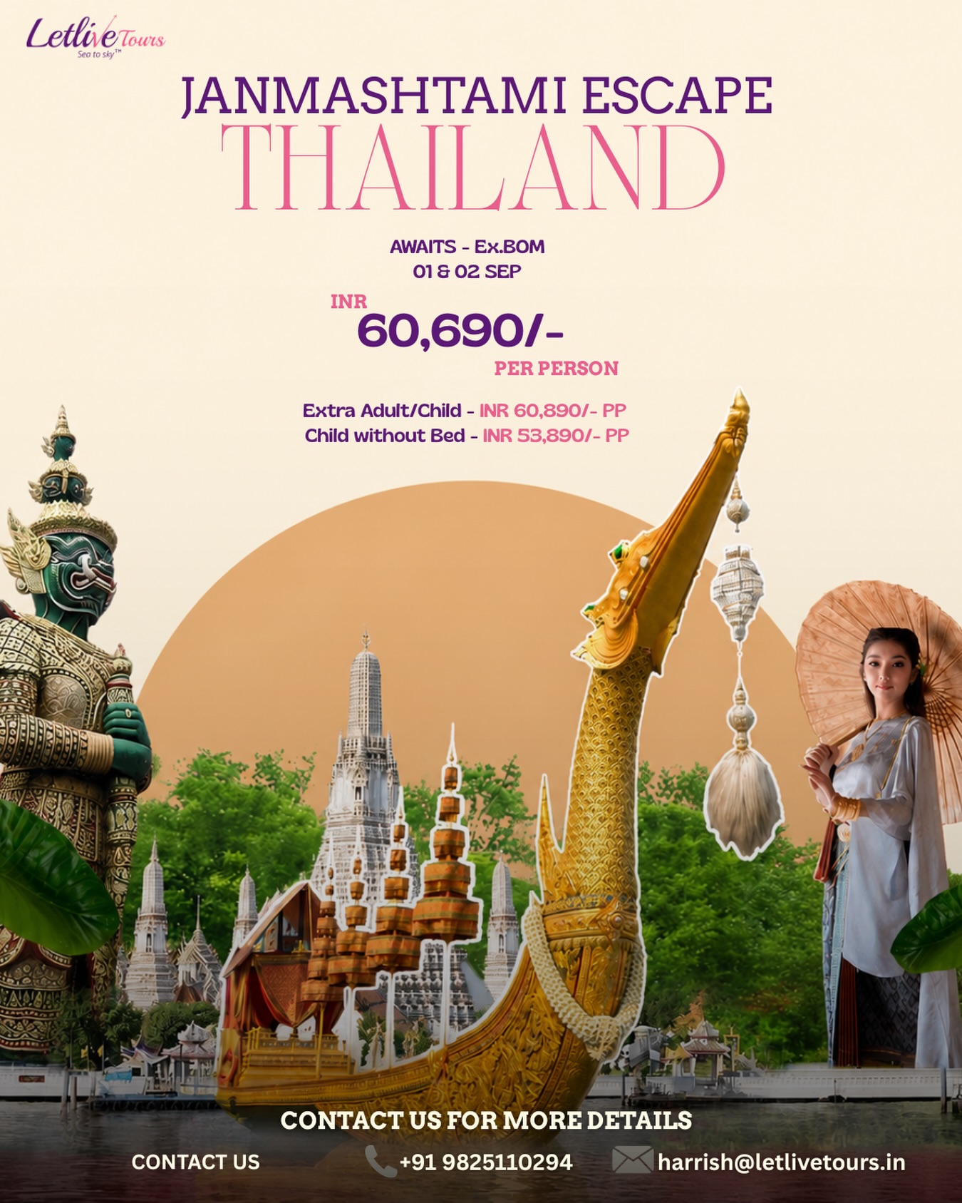 LET LIVE TOURS Facebook ad