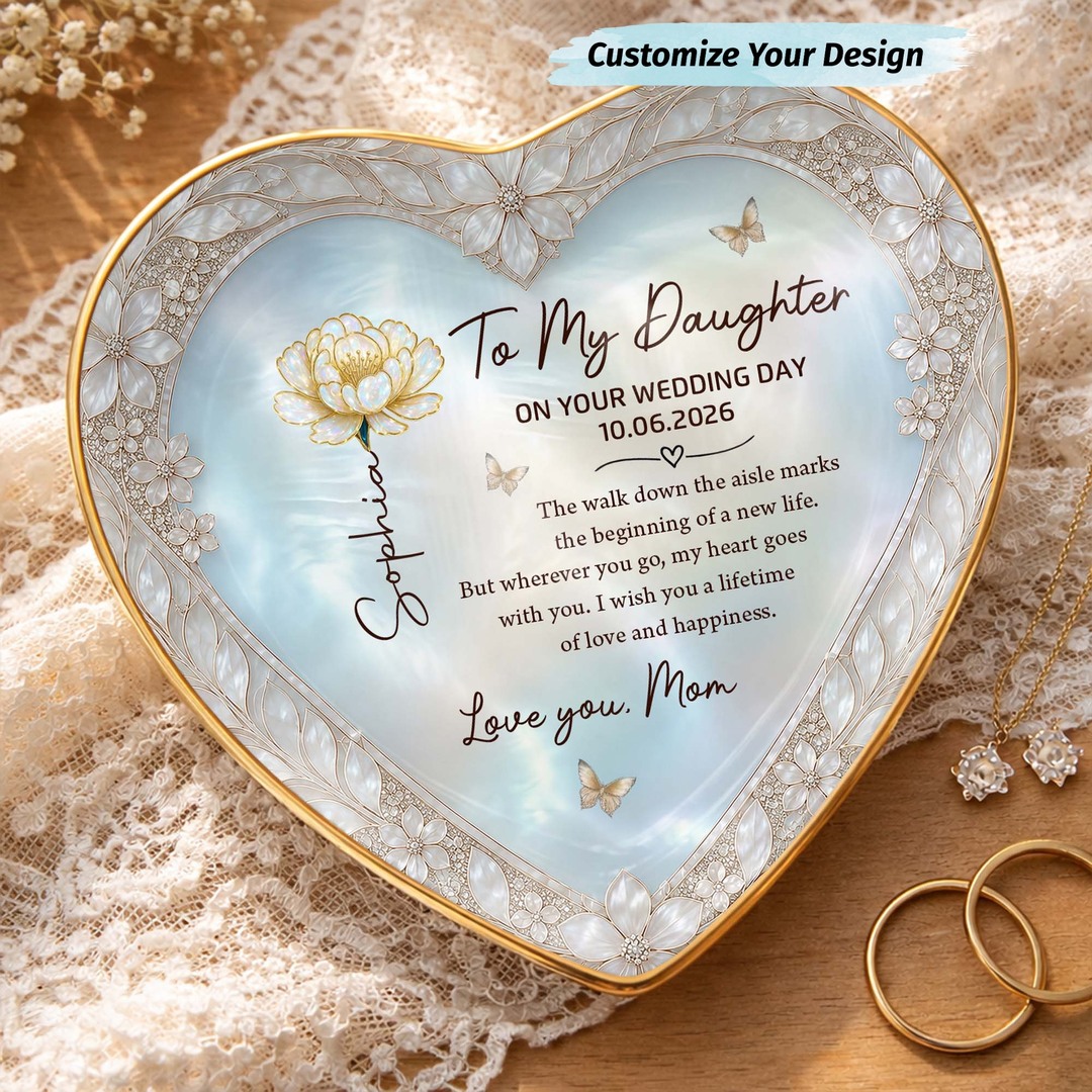 AlmaGems - Cultural Customized Gifts Facebook ad: To My Daughter On Your Wedding Day - Personalized Birth…