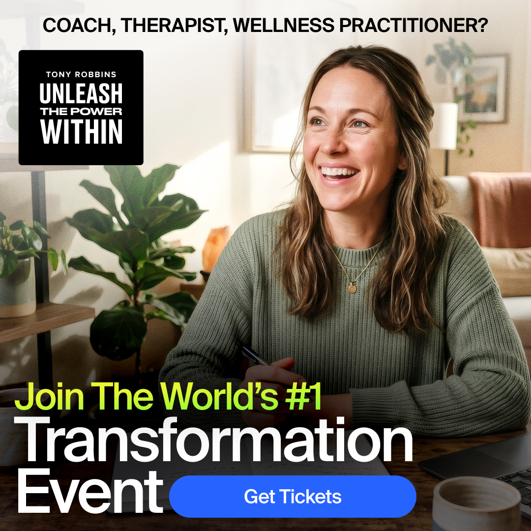 Tony Robbins Facebook ad