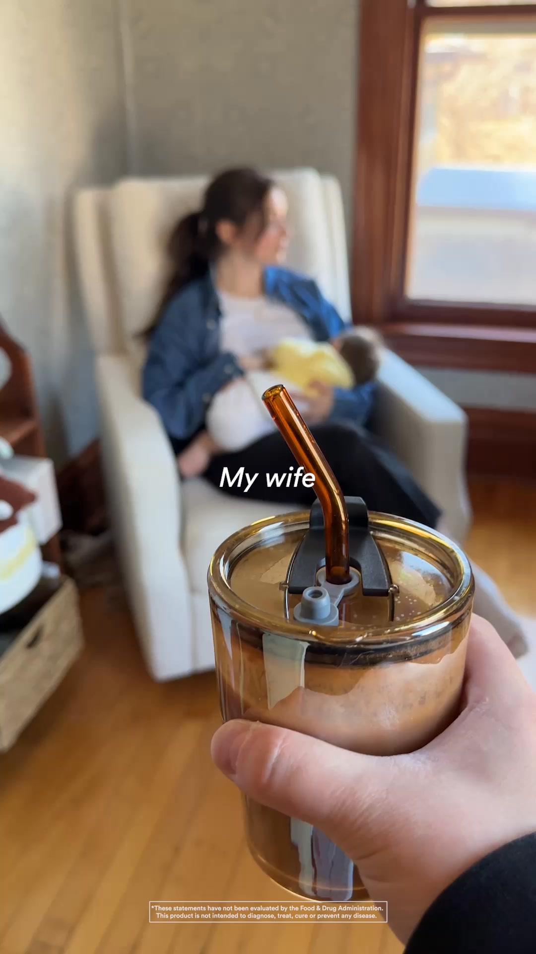 Ritual Facebook ad: Clean, Vegan, Chocolate Protein Powder
